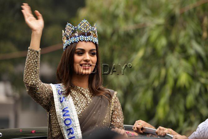 Manushi Chhillar feels that hailing from India gave her an edge during the Miss World ceremony