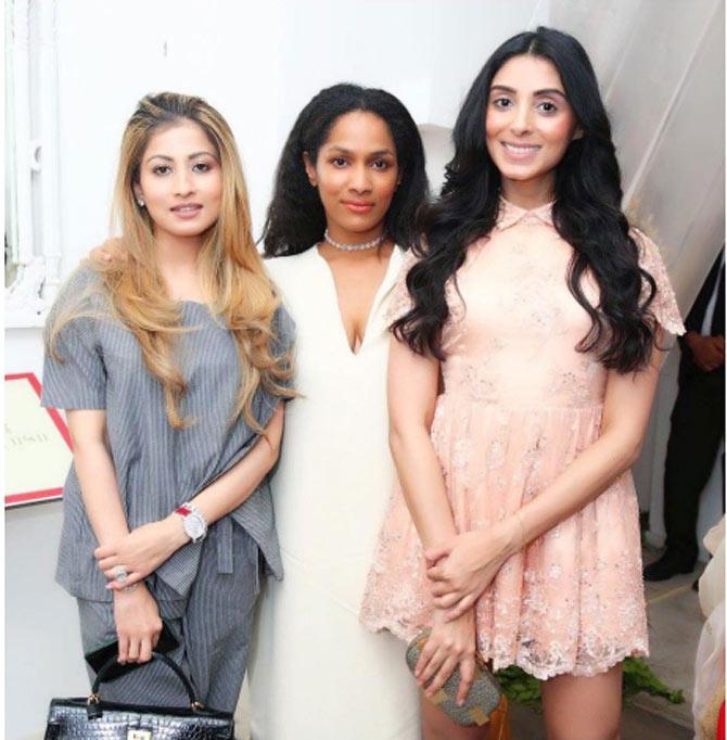 In pic: Pernia Qureshi poses with Masaba Gupta and a friend for a photo