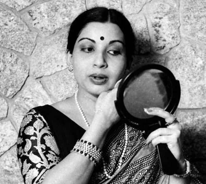 Jayalalithaa was a child actor and grew up to be one of the most famous actresses in South Indian films, especially Tamil movies