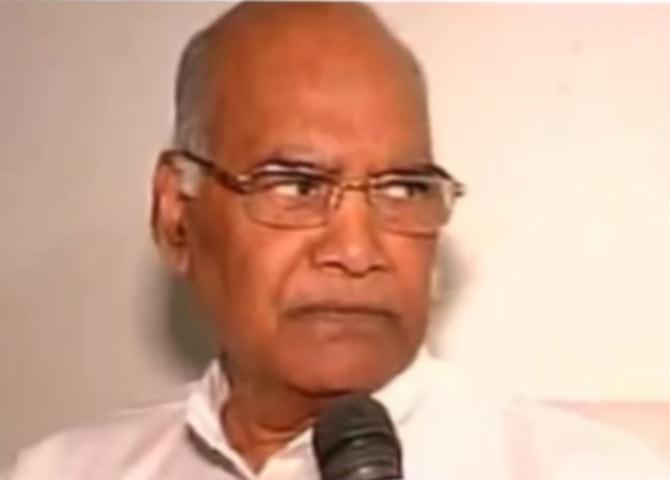After graduating in law from a Kanpur college, Ramnath Kovind went to Delhi to prepare for the civil services examination. He passed the exam on his third attempt, but did not join as he was selected for an allied service instead of IAS and thus started practicing law. Pic source/ YouTube
