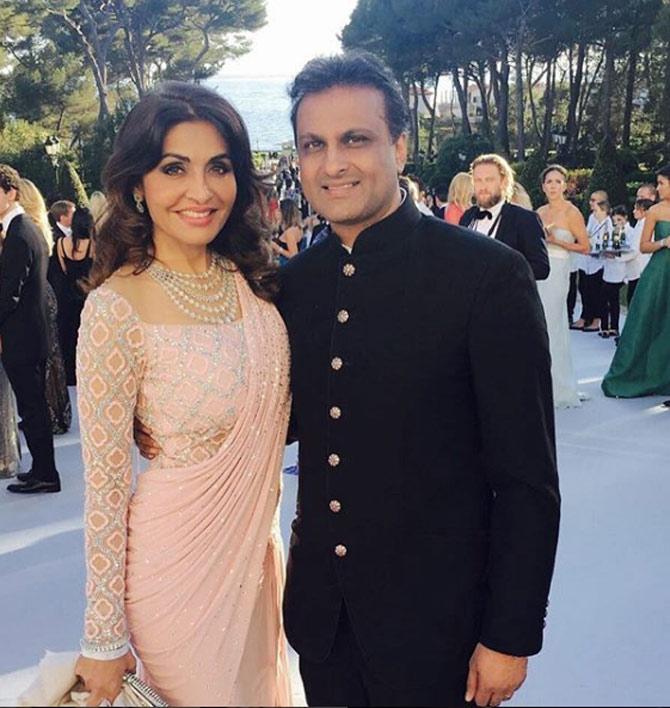 Queenie Singh and Rishi Sethia look absolutely stunning in a picture taken at the international film festival at Cannes