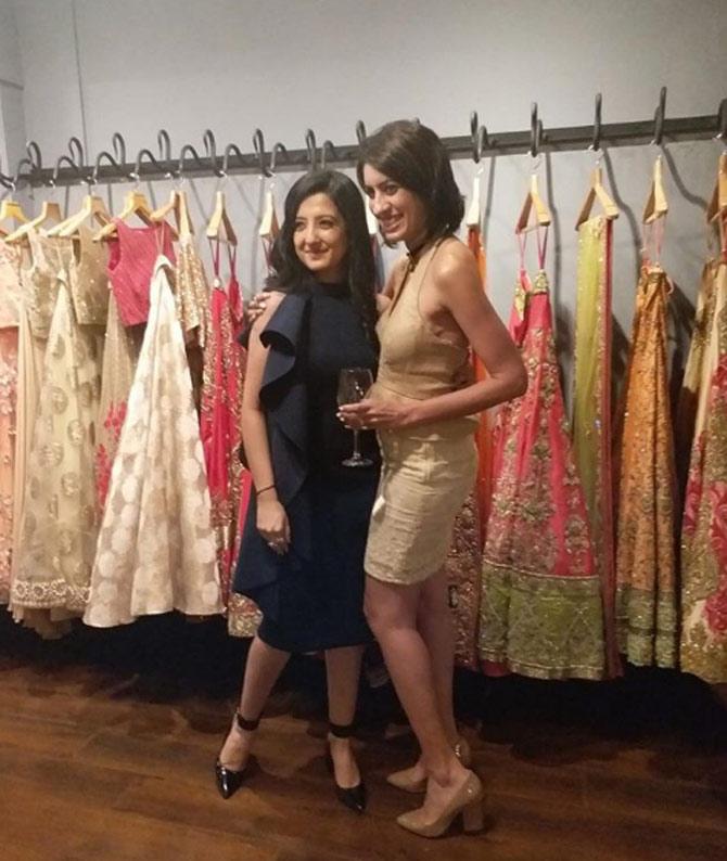 Amy Billimoria's fashion outlet is located in Juhu, Mumbai and houses high-end clothing. Her outlet was subjected to robbery in September 2017. A client, on the pretext of buying a sari, stole a pair of earrings from the shop's bridal section