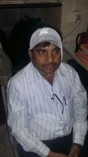 The motorman who was injured during the stone pelting at Diva station