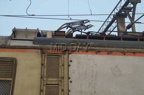 The trouble began when the pantograph of a CST bound train broke near Thakurli station around 6.30 am on Friday