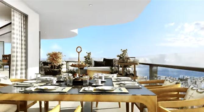 There are decks and verandas that extend from each bedroom. Pic/ YouTube