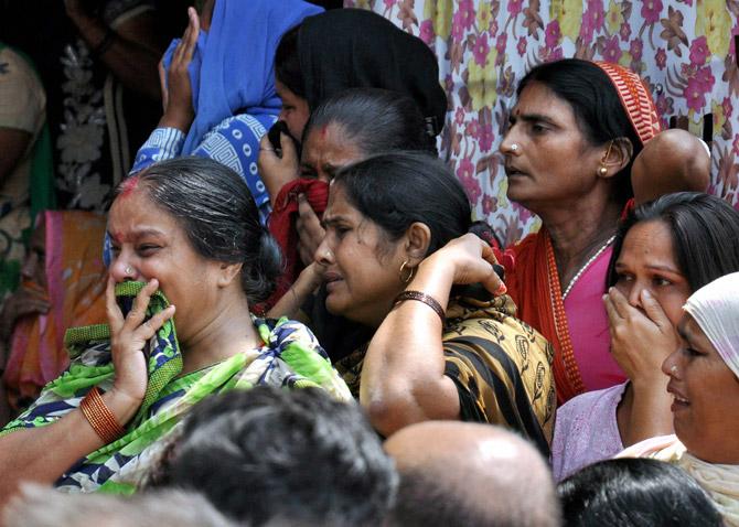 As per the boy's father, 'They told me his health deteriorated suddenly. They did not take care of my son.  He could have been saved if he had been taken to hospital in time,' he said. The school's caretaker Neerja Batra said the kid was alive when they saw him lying in the pool of blood. 'The child was looking serious. We didn't lose a minute. The kid was alive when we saw him lying in the pool of blood. We took him to the hospital immediately. Police are here to investigate the matter and after investigation one can say from where the knife came inside the school premises,' she added.  