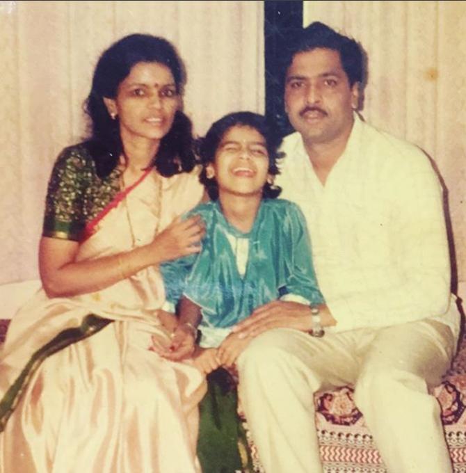 A year after her father's murder, Poonam Mahajan joined the Bhartiya Janta Party in 2006 as a party member, with encouragement from her uncle, the late Gopinath Munde, BJP leader and ex-Deputy Chief Minister of Maharashtra state. In Picture: Poonam with her parents