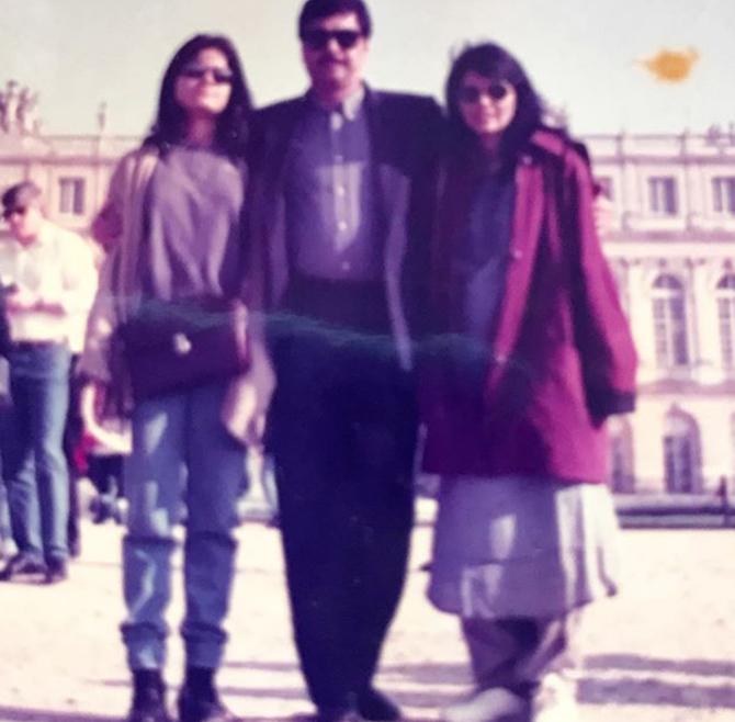 Poonam Mahajan has followed her father's footsteps in every way that she could. She gives credit for her success to her parents, whom she lovingly refers to as 'her Gurus'
