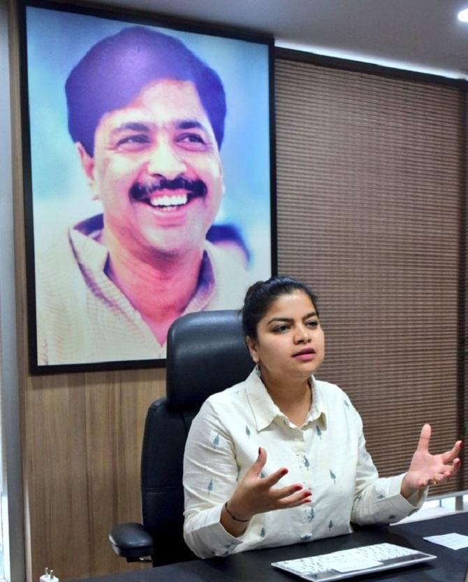 The same values have helped her rise prominently at both the state, as well as, the national level