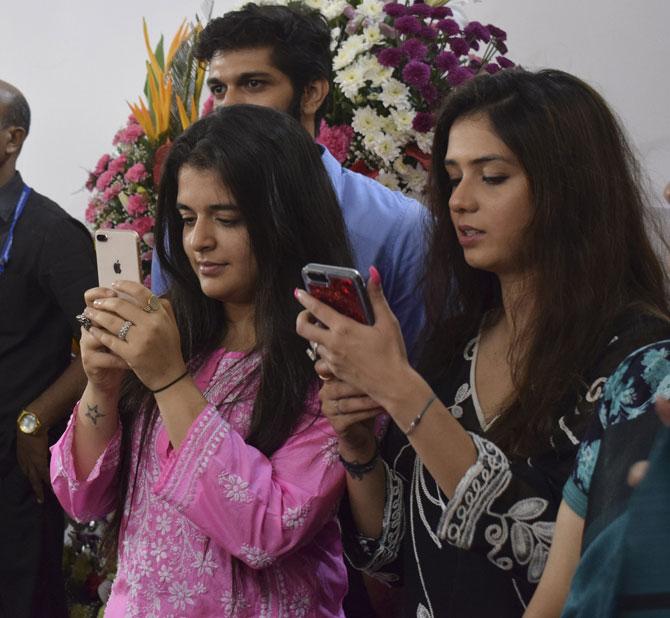 Maharashtra  Navnirman Sena chief Raj Thackeray's son Amit got engaged to his long time beau Mitali Borude in a ceremony on December 11. Reportedly the couple chose December 11 as the date for their engagement as it is the wedding anniversary of Raj and Sharmila Thackeray. Amit, a commerce graduate is set to tie the knot with Mitali Borude a Mumbai based fashion designer who set up the label The Rack with Amit's sister Urvashi