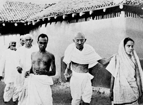 Mahatma Gandhi and his wife Kasturba had four sons - Harilal, Manilal, Ramdas, Devdas before he took a vow of celibacy. Mahatma Gandhi in an undated picture.