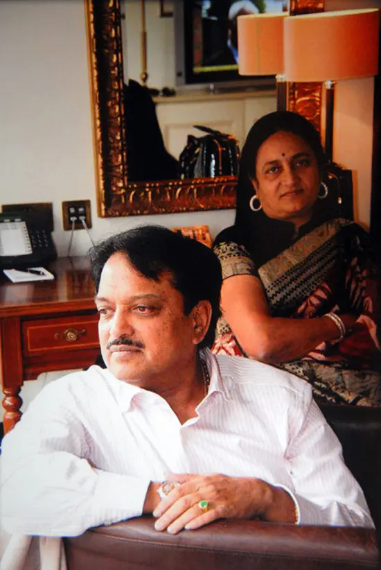 Vilasrao Deshmukh married his wife Vaishali in 1973 and has three sons - Amit Deshmukh, a former MLA in Maharashtra, Dheeraj Deshmukh and Bollywood actor Riteish Deshmukh