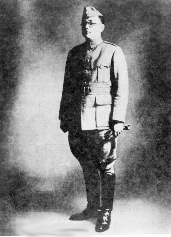 With Japanese support, Netaji Subhas Chandra Bose revamped the Indian National Army (INA), then composed of Indian soldiers of the British Indian army who had been captured in the Battle of Singapore.