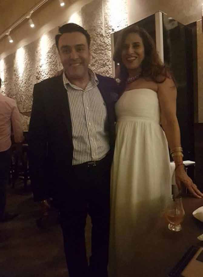 She is seen here at Zorawar Kalra's Mumbai-based lifestyle bar and kitchen, KODE. Shobhaa De, who has a taste for fusion food, greatly enjoyed KODE's choice of food and drinks