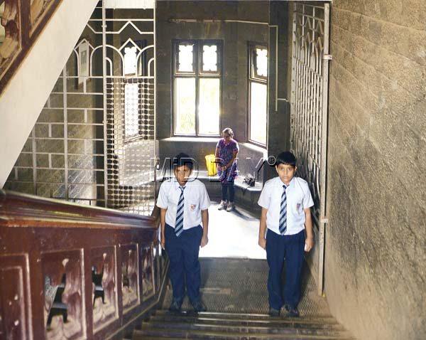 The students of St Xavieru2019s School in Fort stopped at 11 am as they observed the silence. Pic/Atul Kamble The students of St Xavieru2019s School in Fort stopped at 11 am as they observed the silence. Pic/Atul Kamble