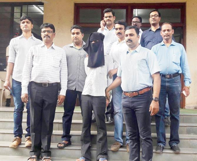 A couple  , including a nine-month pregnant woman  , were hacked to death by the woman's cousin because he was upset with her for opting to marry a person of another faith, claimed the police. The accused, identified as a resident of Paliya in Uttar Pradesh, was arrested from his hometown. According to the police, the deceased couple were both from UP and had moved to Thane after eloping to Mumbai, to get married. During interrogation, the accused accepted his crime and claimed that he had been planning the murder for a while as his reputation in his village was ruined. 