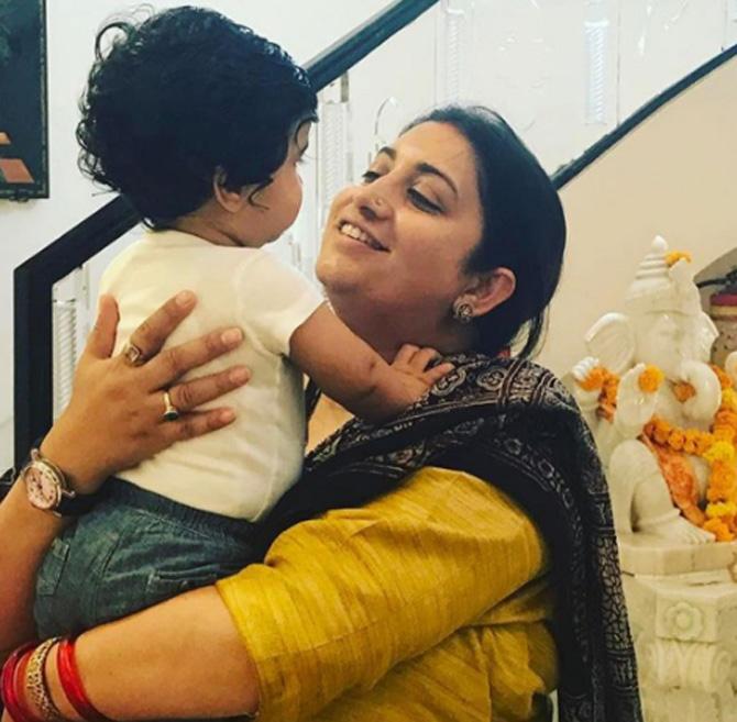 In September 2003, Smriti Irani and Zubin Irani had their second child, daughter Zoish. Smriti Irani is also a stepmother to Shanelle who is Zubin Irani's daughter from his previous marriage