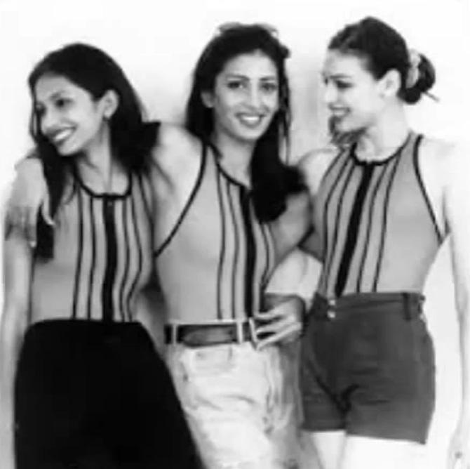 Smriti Irani participated in the beauty pageant Miss India 1998, along with Gauri Pradhan Tejwani. Gauri Pradhan is in the extreme right in the photo. The 1998 Miss India contest in which Smriti Irani contested was won by Lymaraina D'Souza. Smriti Irani couldn't reach the finals of the contest but fate took her to Mumbai, the entertainment capital of the country, where she joined McDonald's Bandra outlet to support herself while auditioning for work in showbiz