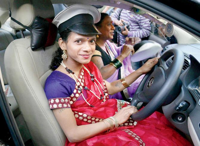 Transgenders women, striving hard to find a place in mainstream society, turned entrepreneurs in Kerala with the launch of a taxi service owned and operated by them, a first in the state