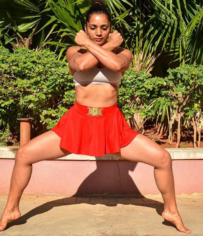 Sonali Swami has won multiple fitness awards, including  FitFactor and Muscle Mania. Her Instagram posts are full of inspiration and encouragement. Pic/Instagram/@Sonali Swami