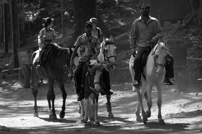 Fondly called as the 'pedestrians' hill station, tourists have to leave their cars at Dasturi halting point and either need to walk or take a horse ride to reach Matheran