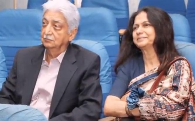 Yasmeen Premji: Yasmeen Premji is married to Wipro founder, Azim Premji. After her marriage, Yasmin has regularly engaged in philanthropic work. She has even penned a couple of novels. Pic/Youtube