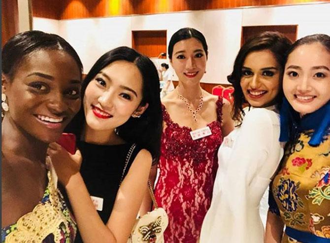 Manushi Chhillar said, 'A mother deserves the highest respect. It's just not about cash but also the love and respect that you give to someone. My mother has been a huge inspiration. it is the mother's job that deserves the biggest salary.''