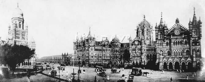 A view of CST (then VT) and BMC building