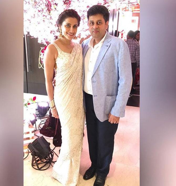 Yasmin Karachiwala with her husband