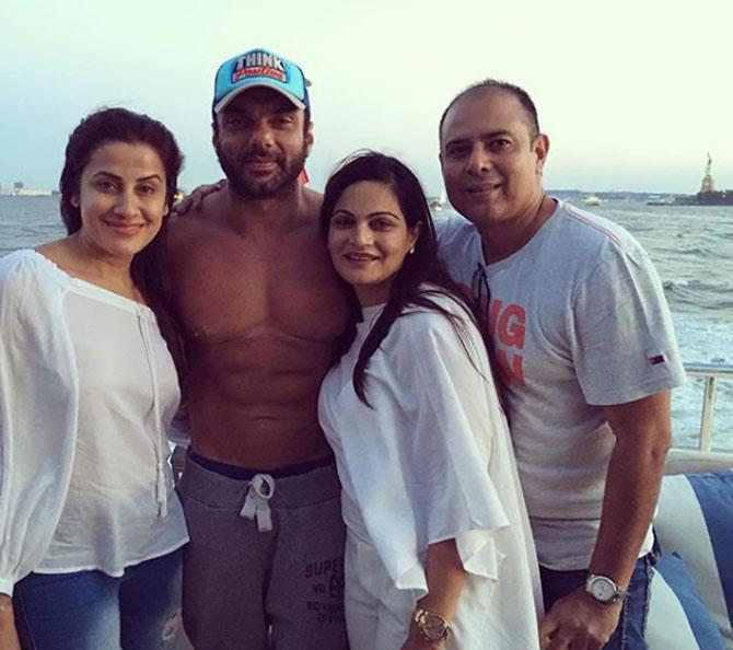 Yasmin Karachiwala enjoys holiday with Sohail Khan, Alvira Agnihotri and her husband Atul Agnihotri