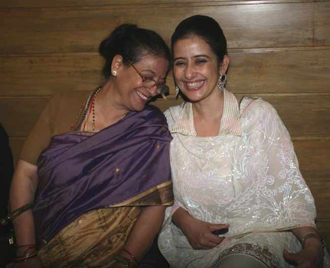 Manisha Koirala shares a laugh with her mother Sushma. Isn't this an adorable photo of the actress with her mum?