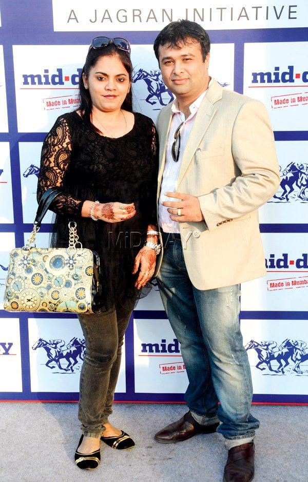 Akhil Joshi of Spark Developers with wife