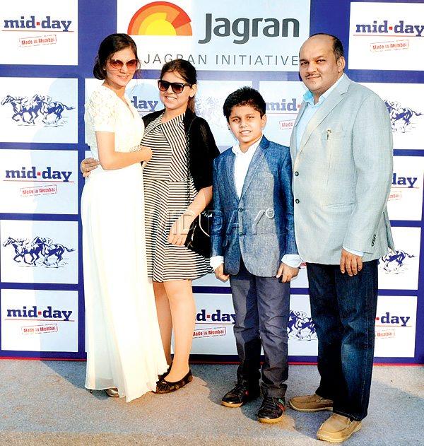Farrok Gheewala from F Gheewala with family