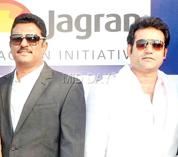 Shiv Sena MLA Pratap Sarnaik and Joe Rajan, CEO of Harvey India