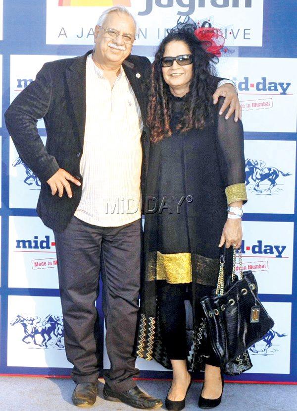 Sudhir Malhotra of Asra Marketing with wife
