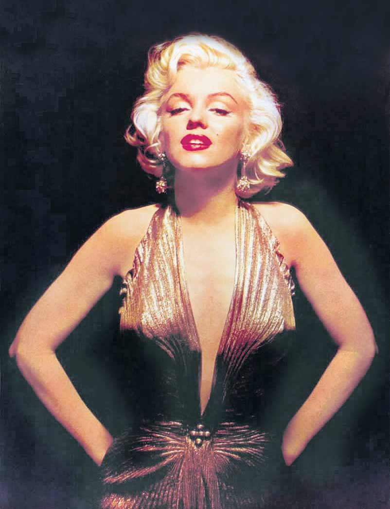 Marilyn Monroe at a photoshoot!