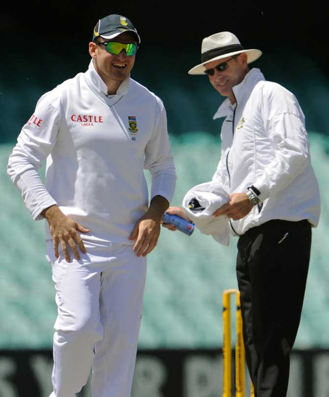 Paul Ronald Reiffel is a former Australian cricketer who played in 35 Tests and 92 ODIs from 1992 to 1999. Throughout his career he took 104 wickets at 26.96 in 35 Tests, taking 5 or more wickets in an innings five times. He was part of Australia's victorious 1999 World Cup team. After retirement he became a First Class cricket umpire. He is currently a member of the ICC Elite Umpire Panel.