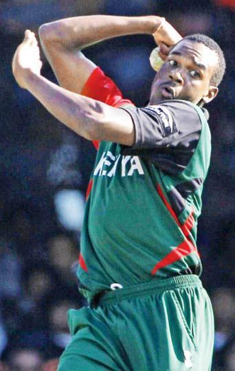 Collins Obuya: The leg-spinner from Kenya claimed 5 for 24 against Sri Lanka at Nairobi during a pool game in the 2003 World Cup. His wickets included those of Aravinda de Silva, Mahela Jayawardene and Kumar Sangakkara, as Kenya shocked the former world champions by 53 runs in the match. Pic/Getty Images