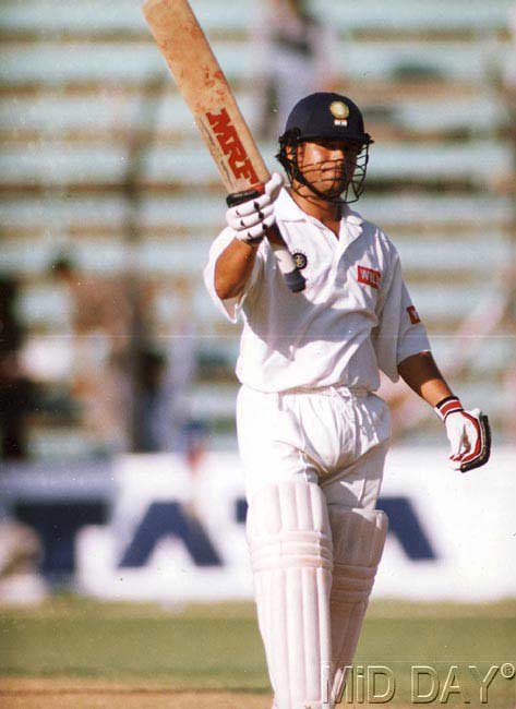 Sachin Tendulkar is the youngest Indian (19 years) to play English county cricket and was also Yorkshire's first overseas cricketer in 1992.