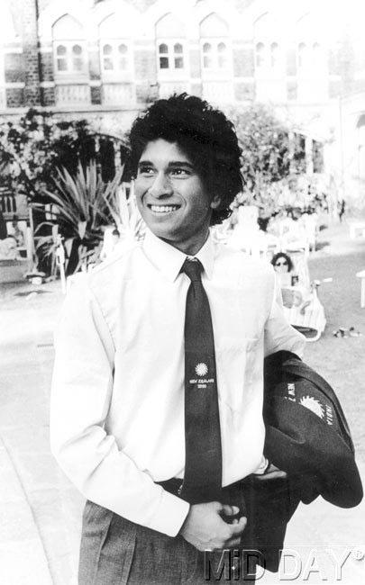 Sachin Tendulkar was a ballboy during the 1987 Cricket World Cup.