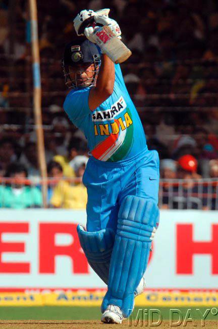 Sachin Tendulkar is the only batsman to have scored over 2,000 runs in World Cup cricket. He has amassed 2,278 runs in 45 matches. He has also been the top run-scorer in an individual World Cup tournament twice - 673 runs in 2003 and 523 runs in 1996.