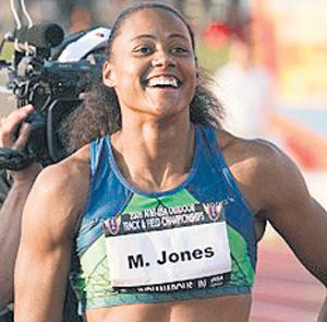 In 2008, the US athlete was sentenced to six months in prison for her involvement in a check fraud case and for use of performance-enhancing drugs