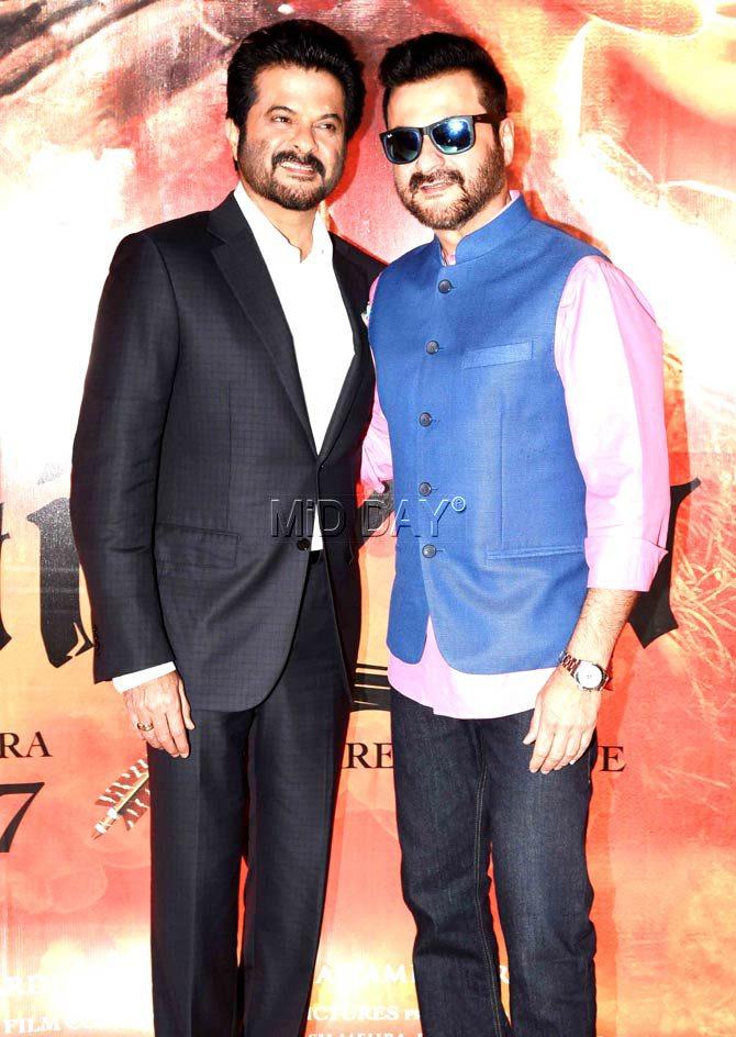 Anil Kapoor and Sanjay Kapoor