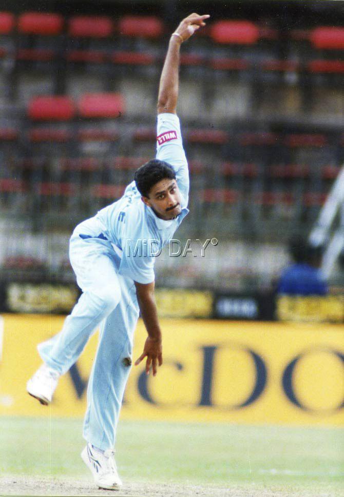 With 61 wickets, he has the record for most ODI wickets in a calendar year by an Indian. It is also the third-highest by any bowler