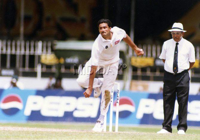 In his entire Test career, Anil Kumble has bowled 40850 balls - the highest by an Indian and second highest by any bowler