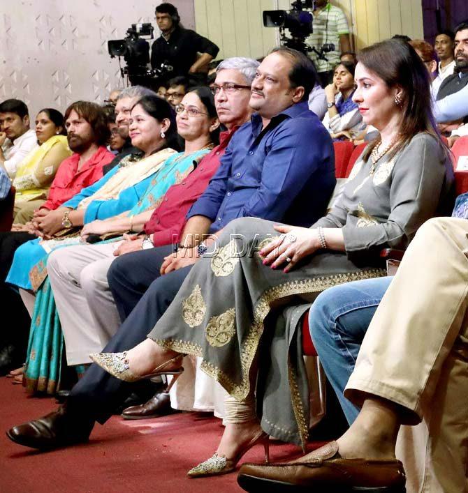 In picture: Anjali Tendulkar at an event for a Marathi channel