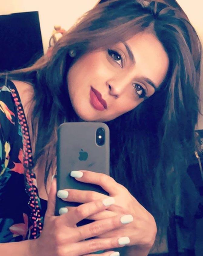 In picture: Ebba Qureshi takes a stunning selfie