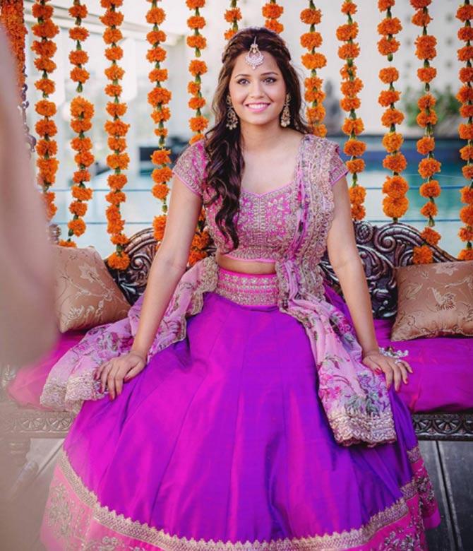 In picture: Dipika Pallikal looks dazzling in this pink ghagra choli