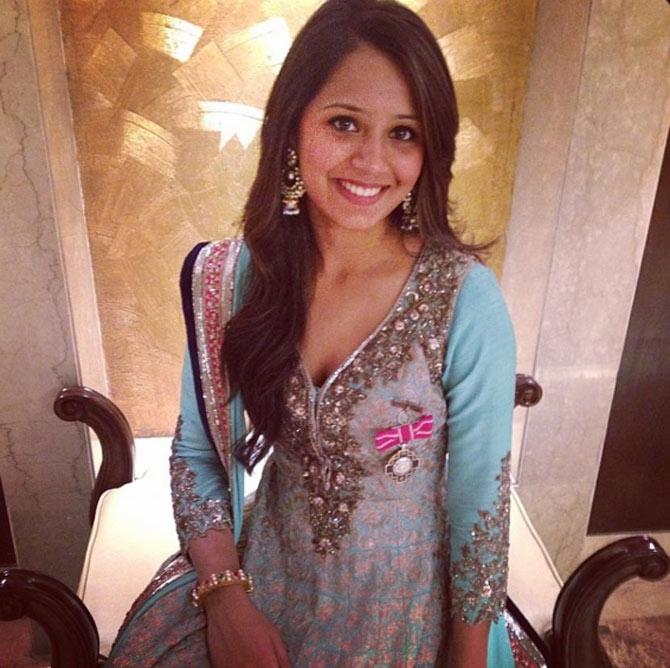 In picture: Dipika Pallikal gets her cute quotient on in a traditional salwar kameez