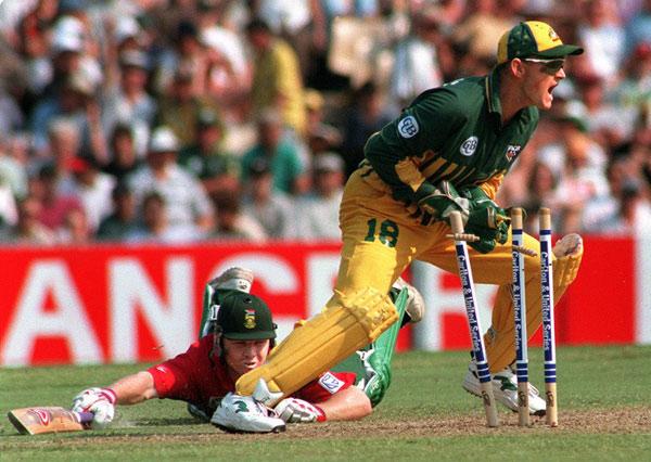 Adam Gilchrist has the record for the second-highest number of dismissals by a wicket-keeper (472) in ODIs. Pic/ AFP.
